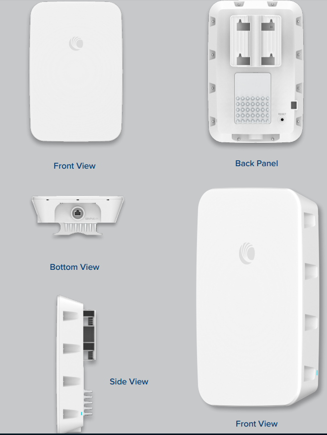 XV2-23T Wi-Fi 6 Outdoor Access Point Views